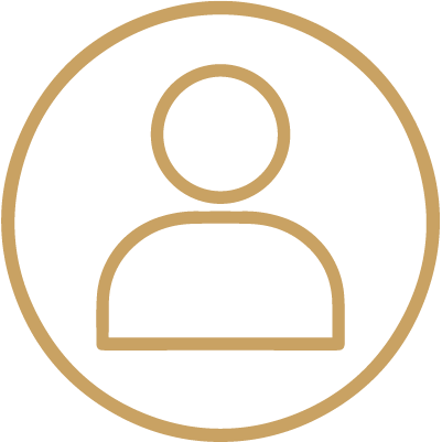 Person your brand your story credentialed writers icon