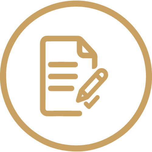 Content refined to match brand voice icon